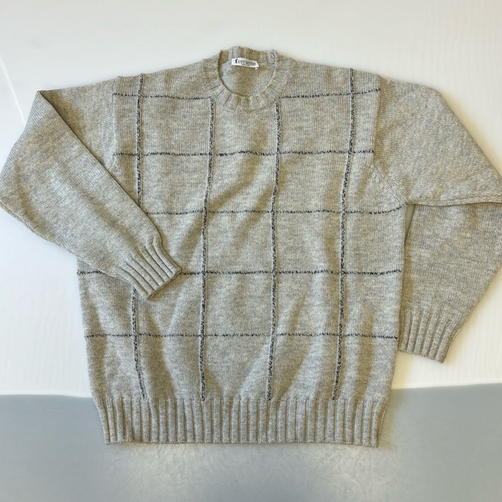Italian Wool Sweater by Ferrante - XXL